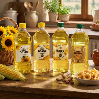 Basso 1904 Italian FRITTÒ Frying Oil – High Oleic Sunflower & Grapeseed Blend – 67.6 fl oz (2 L)
