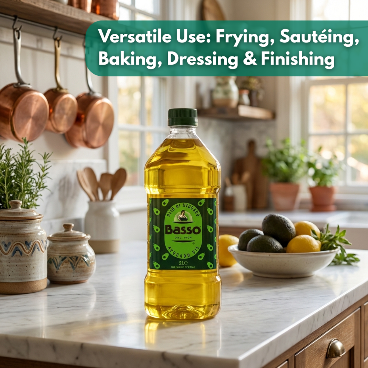 BASSO_1904_Pure_Avocado_Oil versatile Use