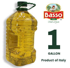 Basso 1904 Black Truffle Infused Extra Virgin Olive Oil – Foodservice Size – 1 Gallon (3.785 L)