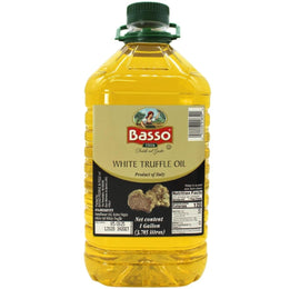 Basso 1904, Black Truffle Infused Extra Virgin Olive Oil – 1 Gallon (3.785 L)