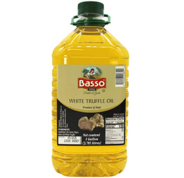 BASSO 1904 - White Truffle Oil, Bulk, 1 Gallon (3.785 lts), Product of Italy, Non-GMO