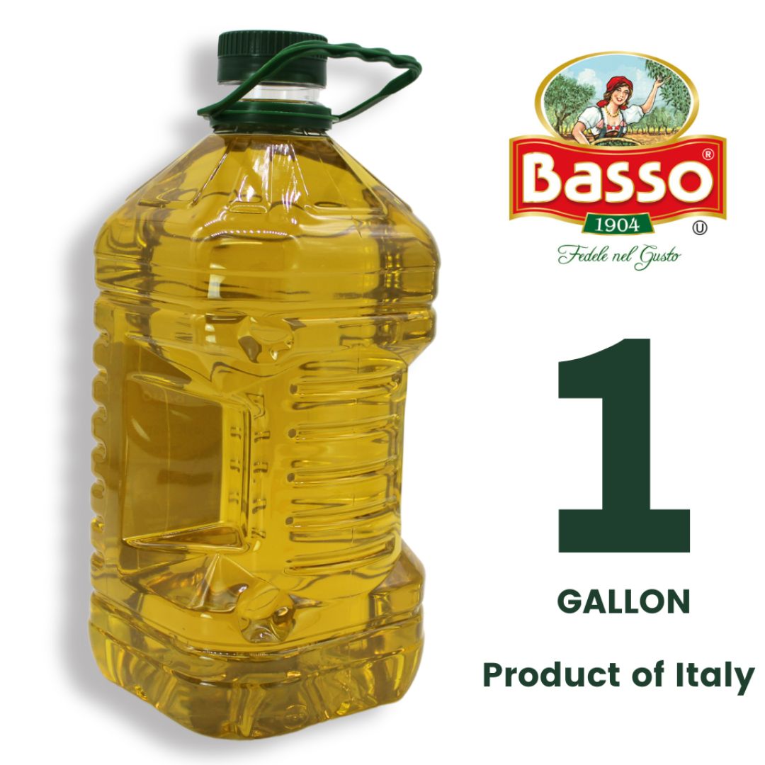 BASSO 1904 - Black Truffle Oil, Bulk, 1 Gallon (3.785 lts), Product of Italy, Non-GMO