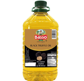 BASSO 1904 - Black Truffle Oil, Bulk, 1 Gallon (3.785 lts), Product of Italy, Non-GMO