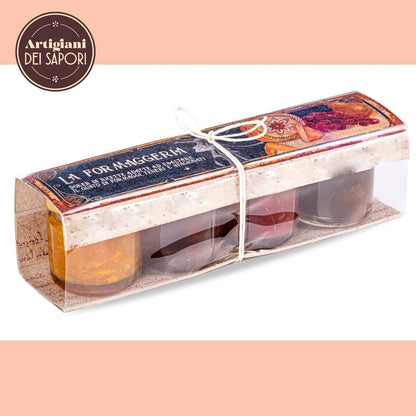Artigiani dei Sapori, 4 Pack, Cheese Board Condiments "La Formaggeria", each 1.3oz (36g)