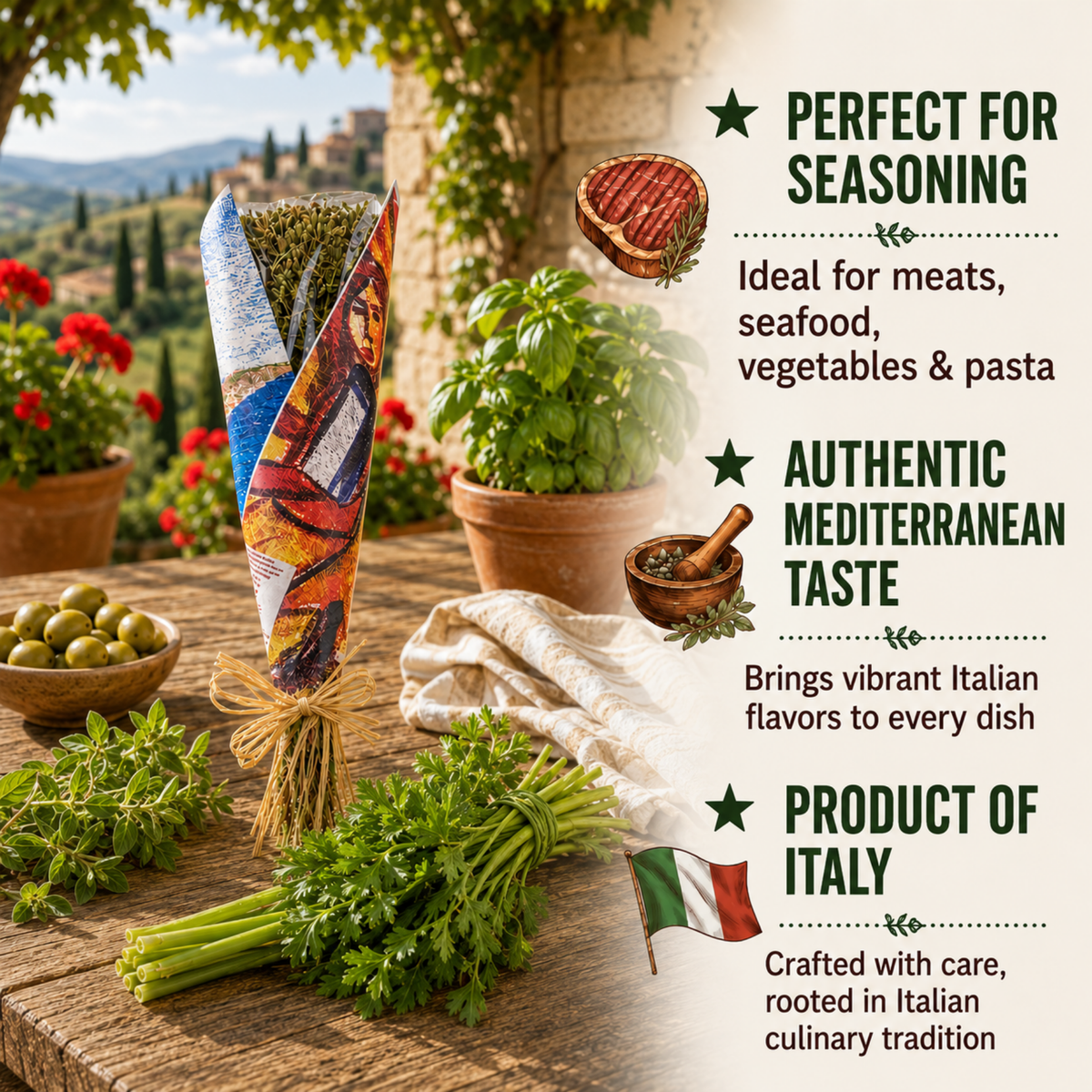 Artigiani dei Sapori, Dried Oregano Sprigs