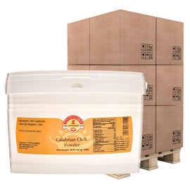 PALLET SPECIAL - TuttoCalabria Hot Calabrian Chili Powder Bucket, 52.91 oz (1.5 kg)