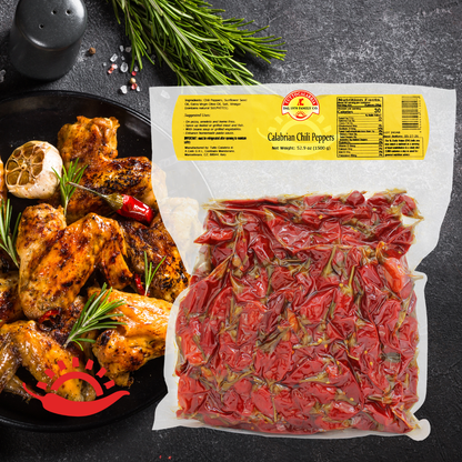 TuttoCalabria Whole Calabrian Chili Peppers bag, 52.9 oz