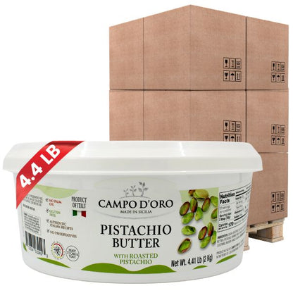 PALLET SPECIAL - Campo D’Oro, Pistachio Butter Cream, 160 units x 4.4 lb