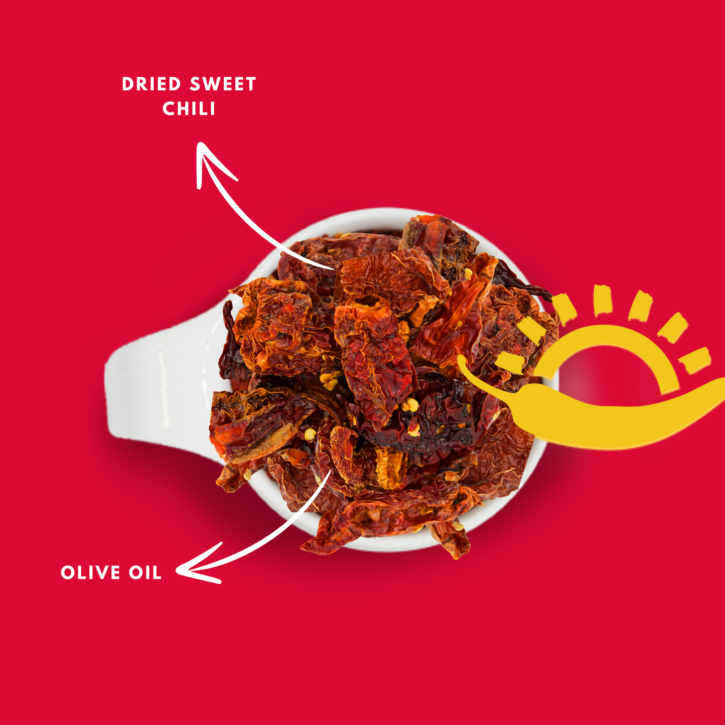 SALE! TuttoCalabria, Mild Crispy Chili Chips Made with Sweet Pepper Dry, without oil. 1.06 oz