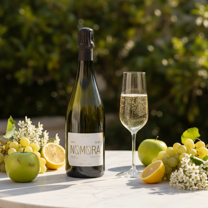 NOMORA Non-Alcoholic Italian Sparkling Wine, 750 ml (25.3 fl oz)