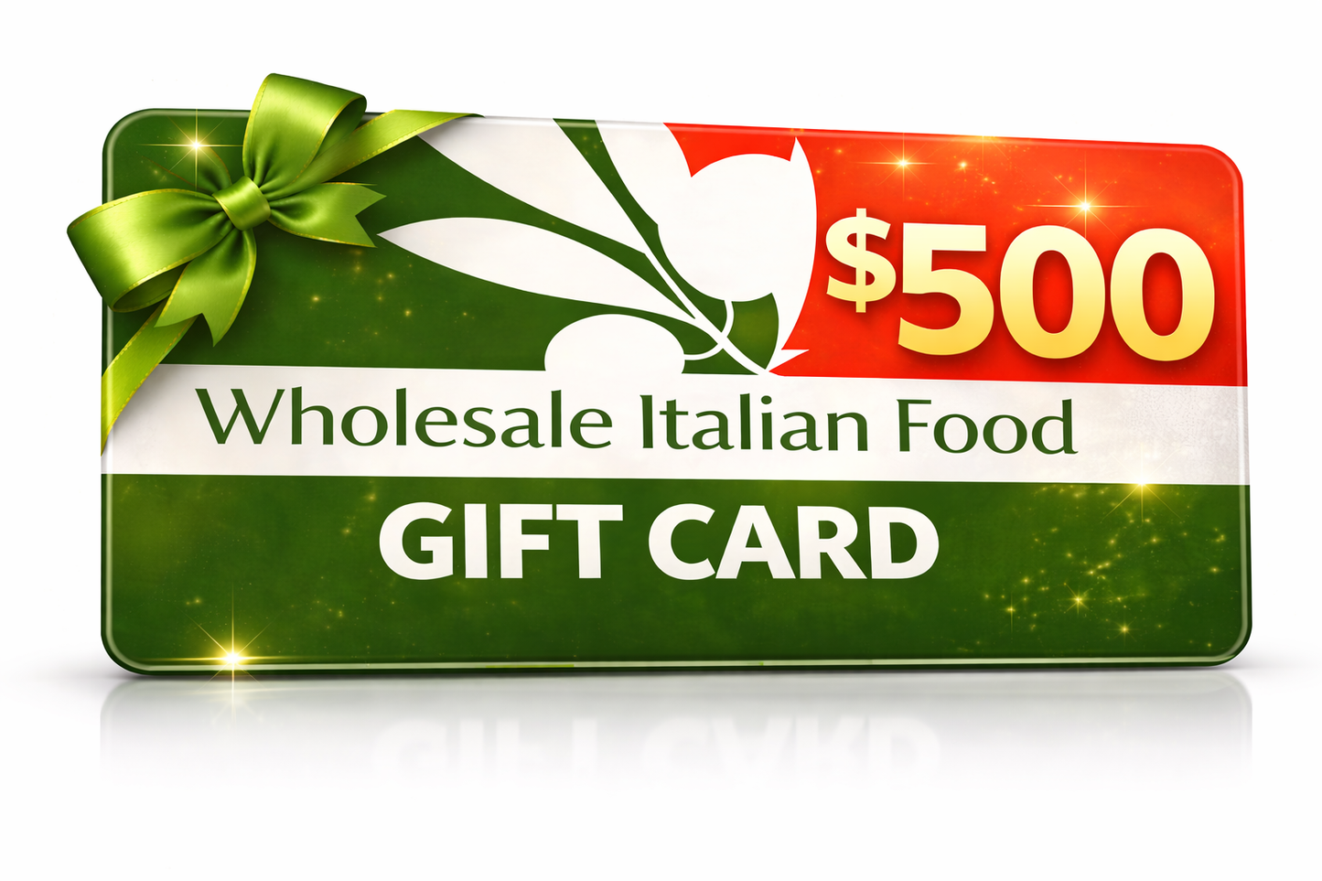 $500 Wholesale Italian Food Digital Gift Cards