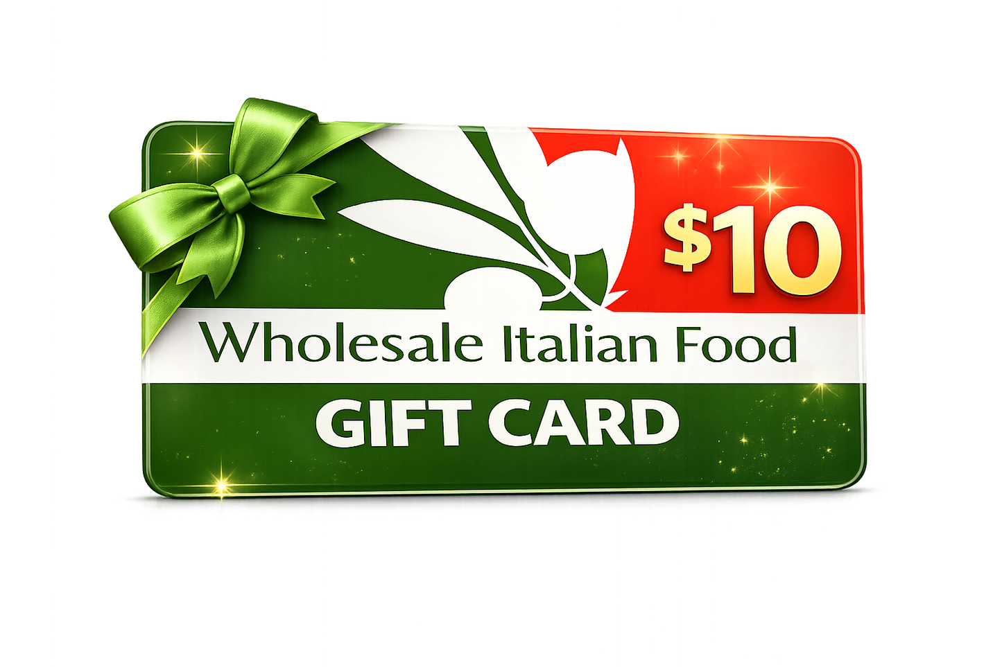 $10 Wholesale Italian Food Digital Gift Cards