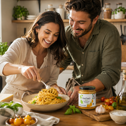 Così Com’è, Yellow Tomato Pasta Sauce with Basil – 10.23 oz (290 g)