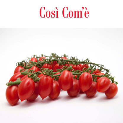 Così Com’è Datterino Red Tomatoes – Unpeeled in Water, 12.3 oz