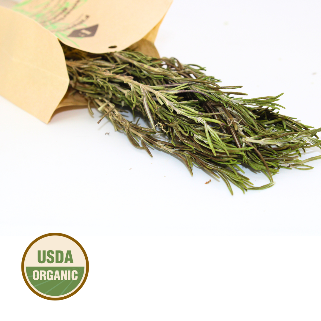 Filippone® Organic Dried Rosemary bunches (25 g)(0.88 oz), Italian Dried Rosemary Leaves