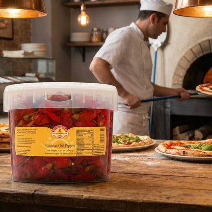 PALLET SPECIAL - TuttoCalabria, Whole Calabrian Chili Peppers Tub