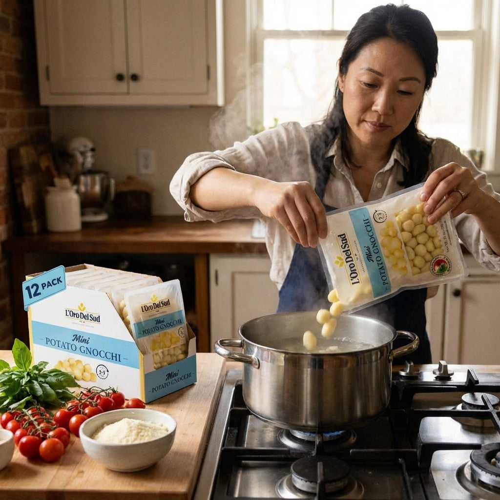 L'Oro Del Sud, Mini Potato Gnocchi (12 Pack x 1 lb)
