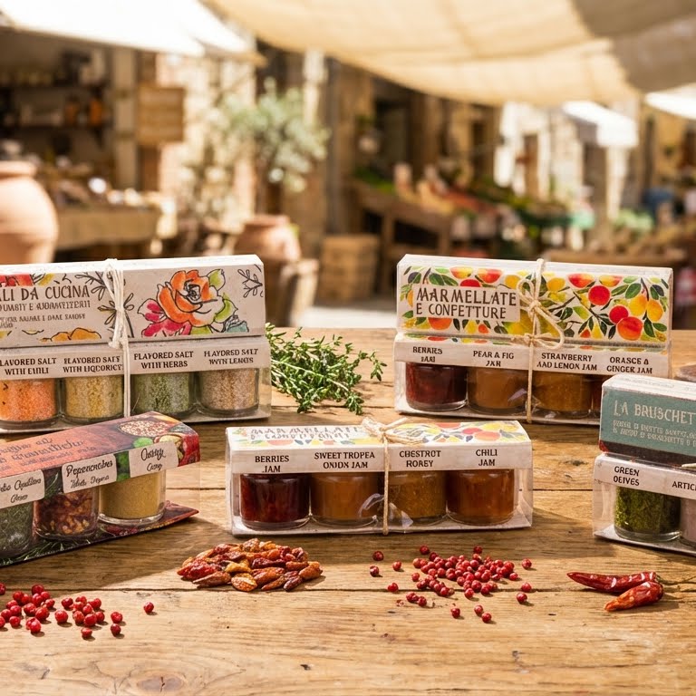 Artigiani dei Sapori, 4 Pack, Marmalade Jam Set, each 1.3