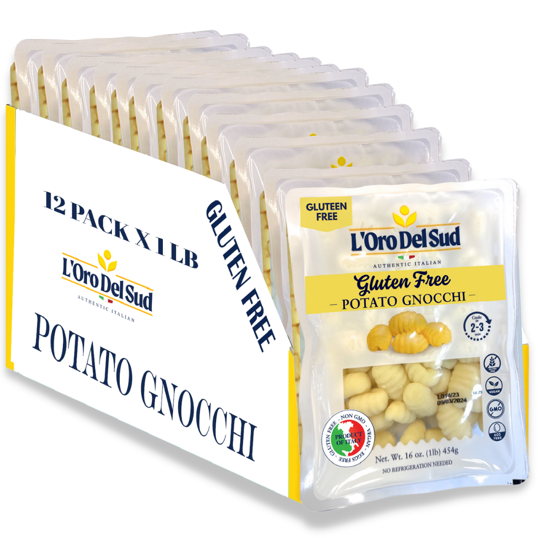 L'Oro Del Sud Gluten Free Potato Gnocchi (12 Pack x 1 lb)