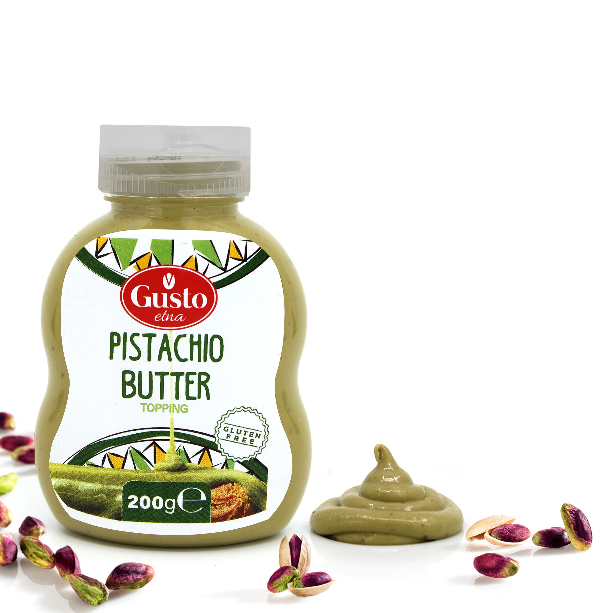 Gusto Etna pistachio butter topping for Dubai Chocolate