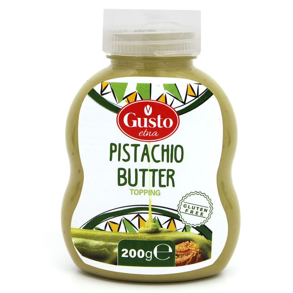 GUsto Etna pistachio cream spread, Sicilian Pistachio Cream