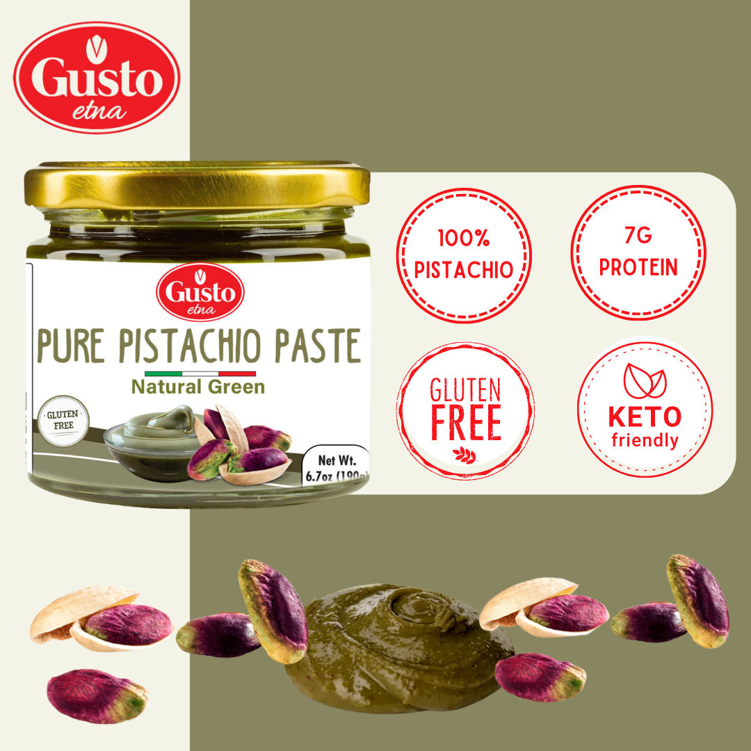 Pure Pistachio Paste, Pistachio Butter 100% Pistachio, keto Friendly spread, Pistachio nuts spread 