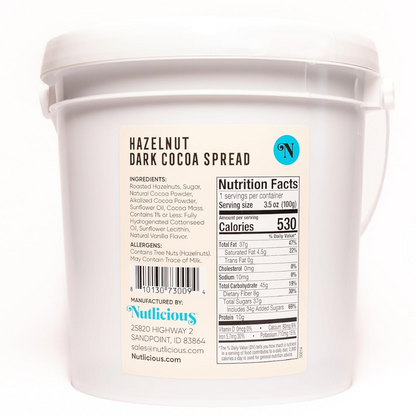 Nutlicious, Hazelnut Cocoa Spread (9 lb)