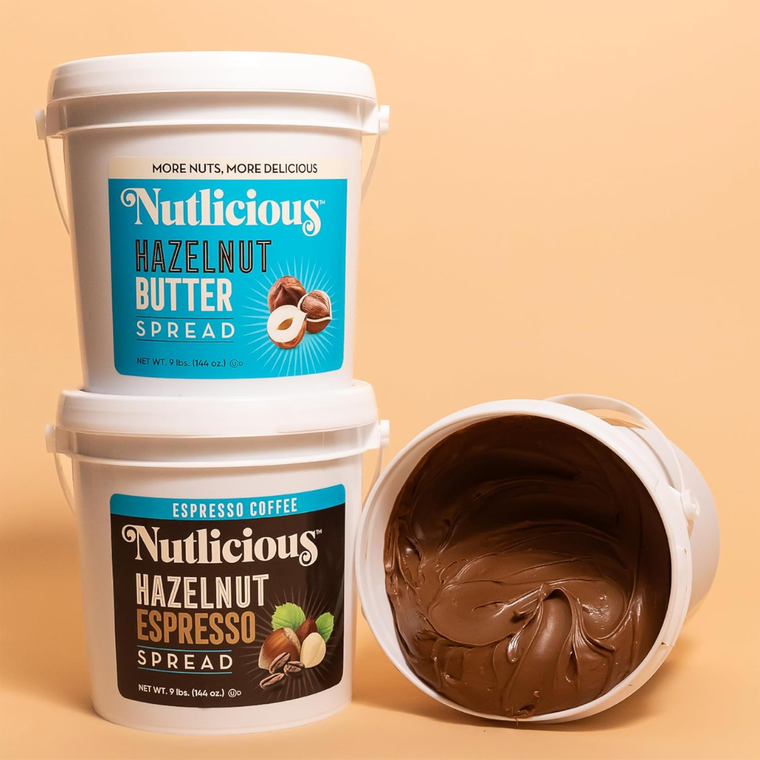 Nutlicious, Hazelnut Cocoa Spread for Food Service (9 lb) Bucket