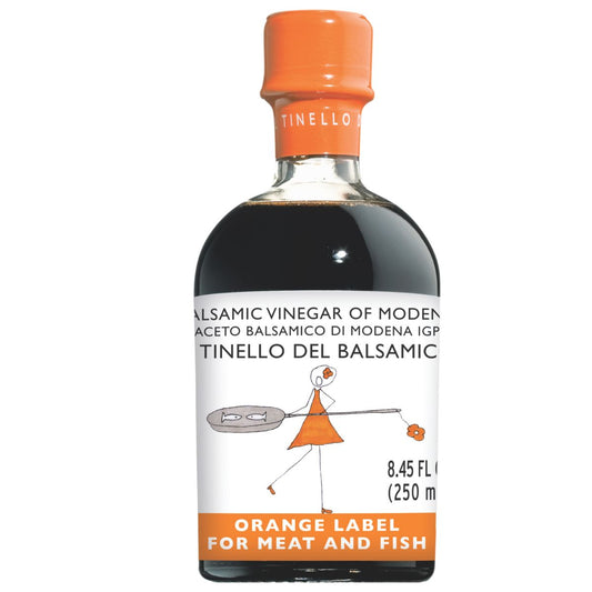 IL TINELLO, Aceto Balsamico di Modena IGP, Orange Label, (8.5 fl oz) 250ml