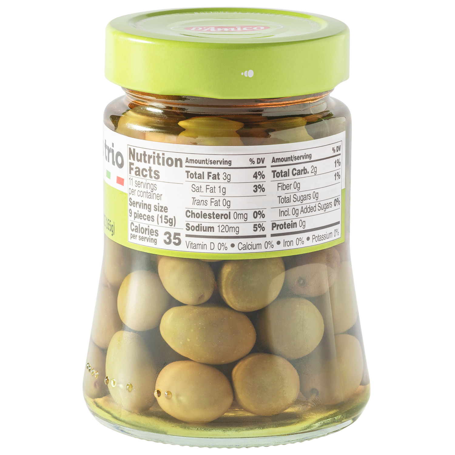 Fratelli D'Amico, Italian Olives Mix, Mediterranean Olives Mixed, Net WT 10.6 oz, Product of Italy, Fratelli D'Amico