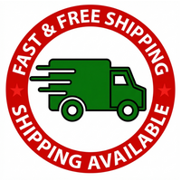 Fast & Free Shipping Available