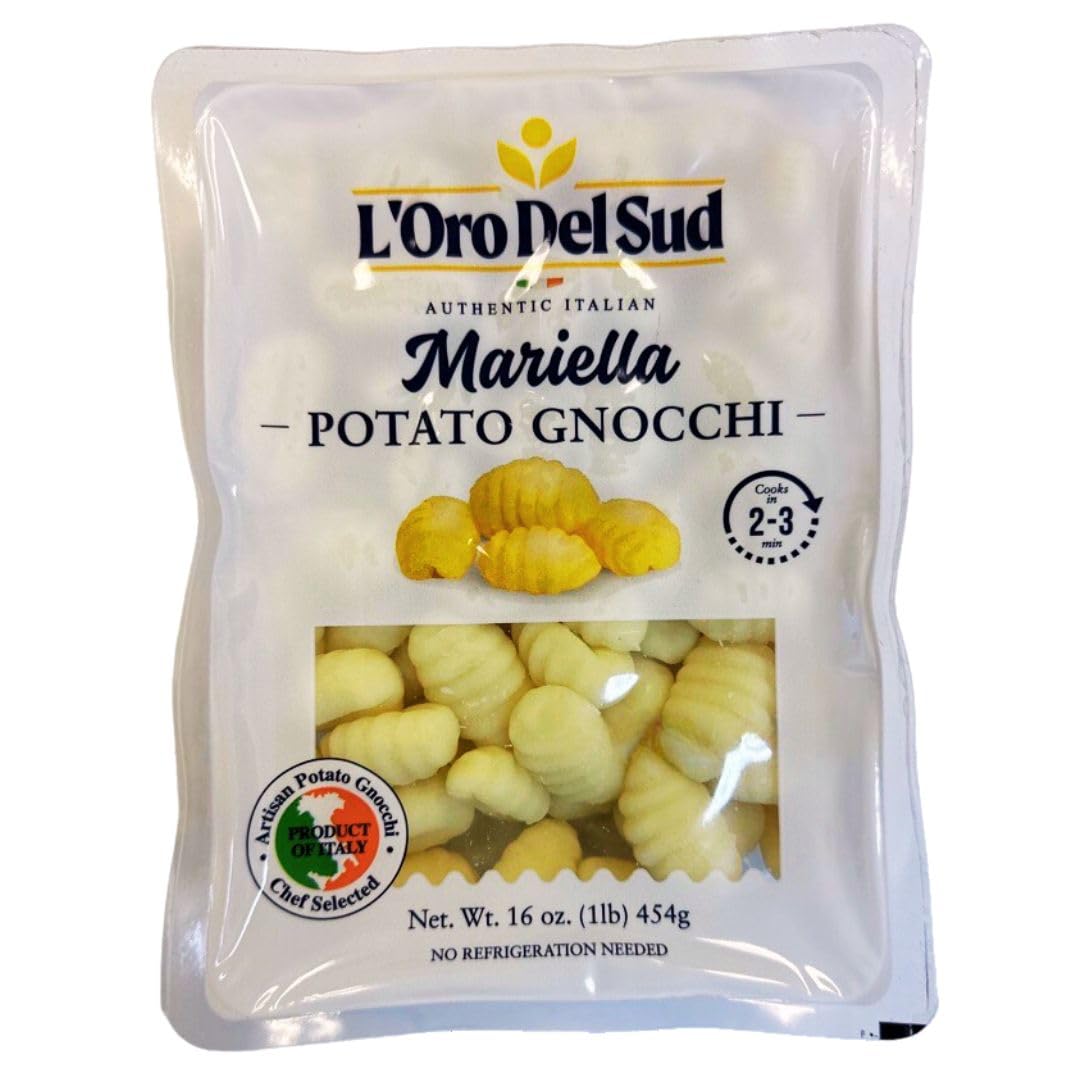 L’Oro Del Sud Mariella potato gnocchi 12 pack, authentic Italian pasta
