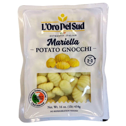 L’Oro Del Sud Mariella potato gnocchi 12 pack, authentic Italian pasta
