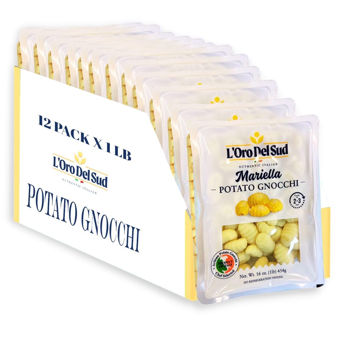 L’Oro Del Sud Mariella potato gnocchi 12 pack, authentic Italian pasta