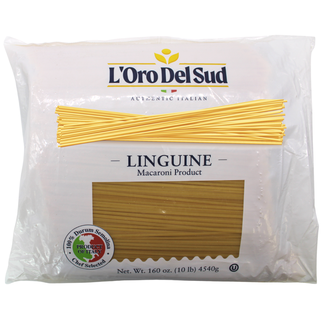 L'Oro Del Sud Linguine Pasta - 10lb Bag