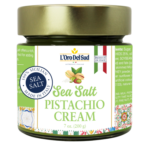 Pistachio Cream butter spread with sea salt 