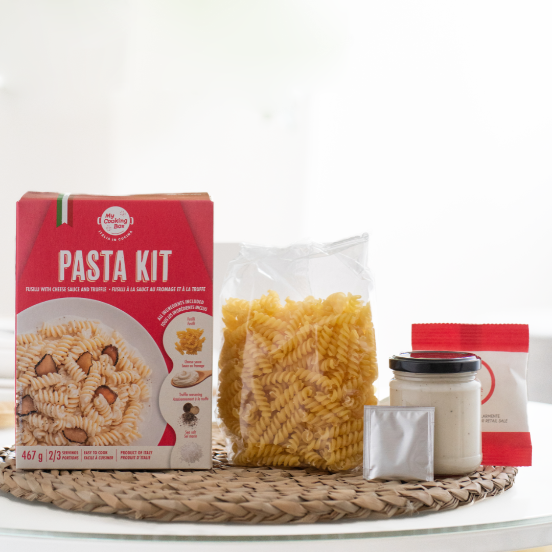 My Cooking Box, Gourmet Pasta Fusilli with Truffle  Dinner Meal Kit