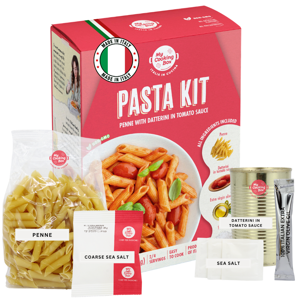 My Cooking Box, Gourmet Pasta Dinner Kit Recipe - Penne with Tomato Sauce