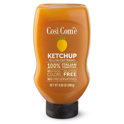 Così Com'è, Italian Yellow Tomatoes Ketchup, 9.88 oz