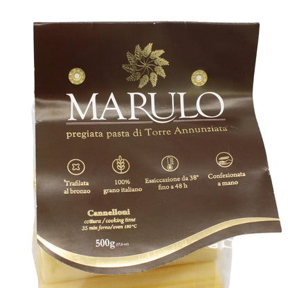 Marulo, Cannelloni Pasta, Artisan Italian Pasta