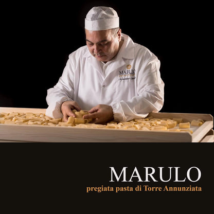 Marulo Rigatoni Pasta, Artisan Bronze Die-Cut Pasta, 12 Pack x 1.1 lb