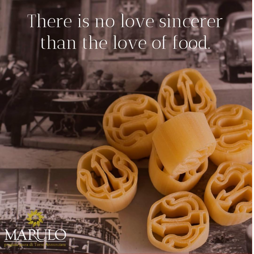 Marulo, Tritone Oplontino, Artisan Italian Pasta, Bronze Die Cut