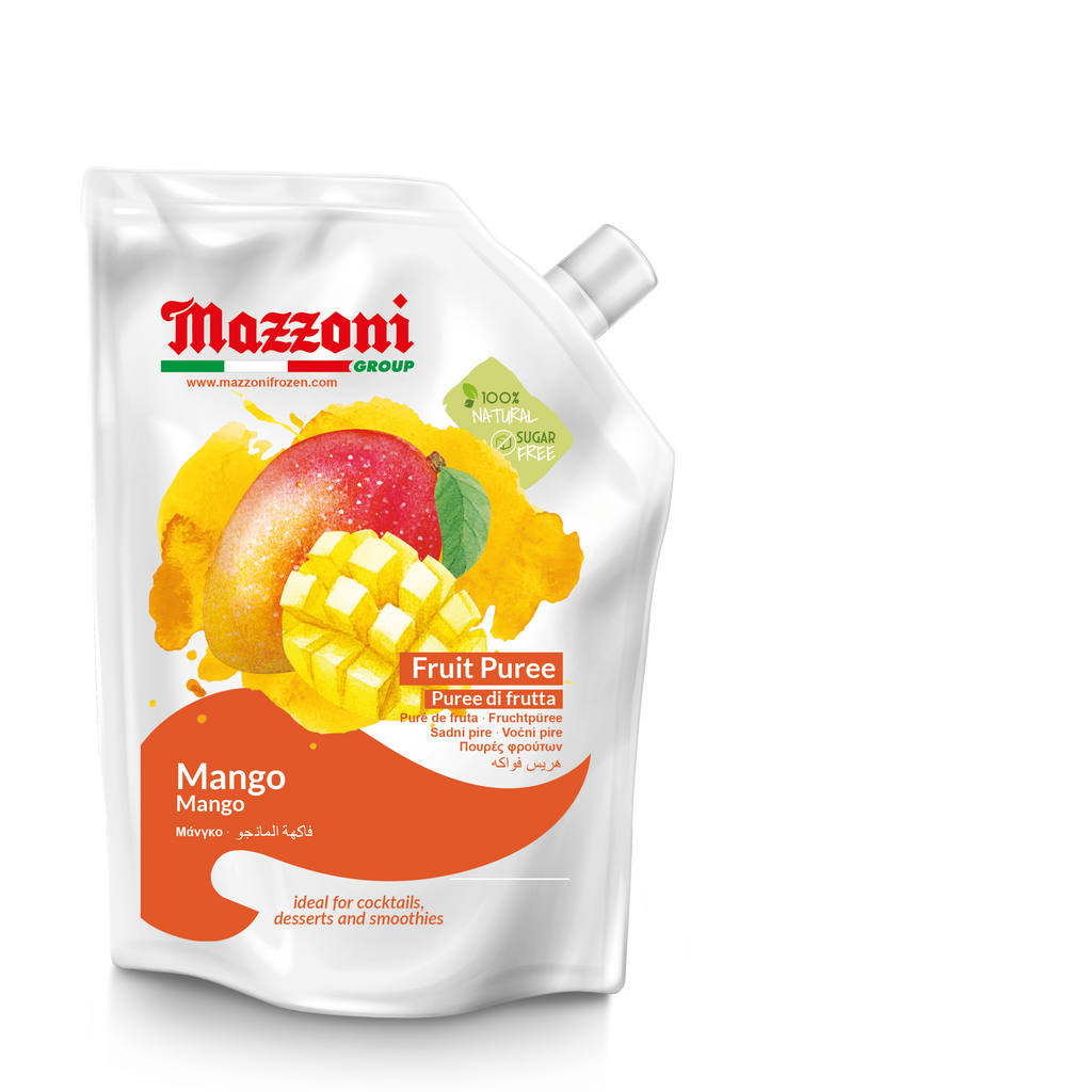 Manzzoni Mango puree, Mango puree, Mango puree, Mango passion fruit pulp, Mazzoni Mango pulp
