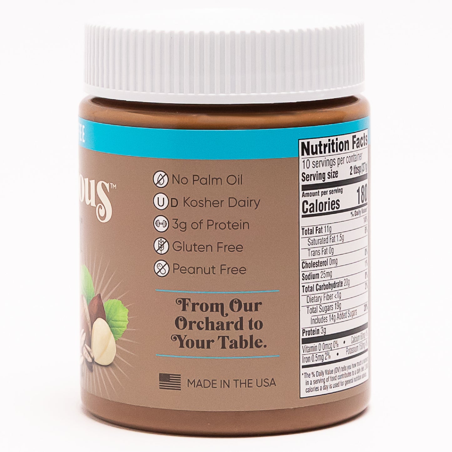 SALE Nutlicious, Hazelnut Latte Spread (13 oz)