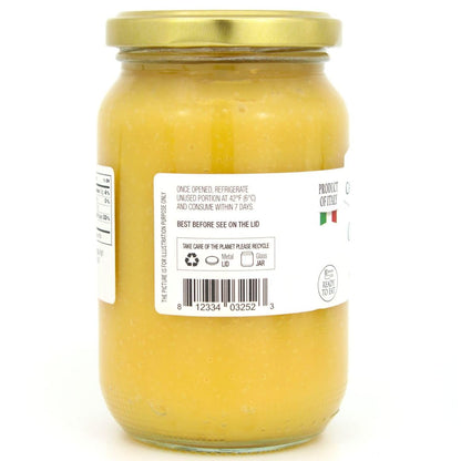Jar of Campo D’Oro orange curd with Sicilian orange 390g authentic Italian citrus custard