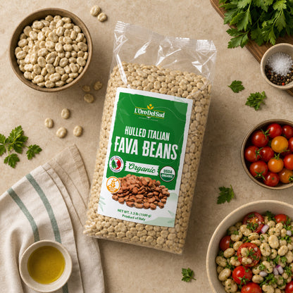 L'Oro Del Sud Fava Beans, 1.5 kg / 3.3 lb