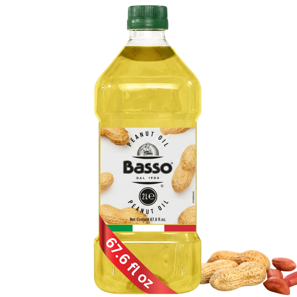 BASSO 1904 Peanut Oil, a premium cooking oil crafted in Italy