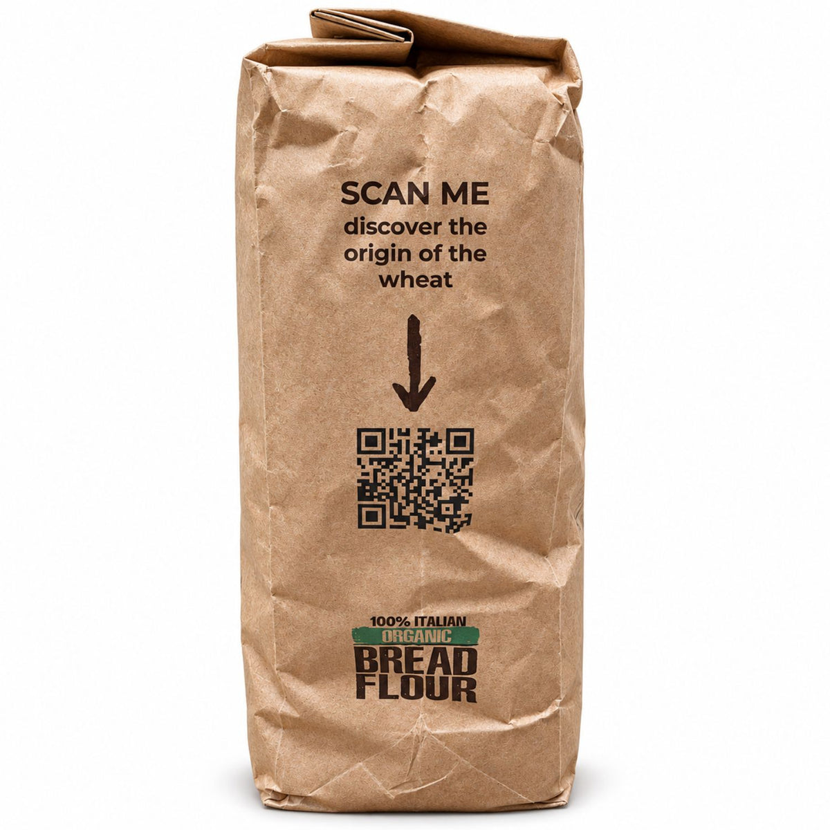 Polselli Organic Type 1 Bread Flour – Open Crumb, Ideal for Sourdough – Unbleached, 100% Italian Wheat – 5 kg (11 lb)