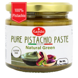 Gusto Etna, Pure Sicilian Pistachio Paste, Unsweetened, 6.7 oz (190 g)