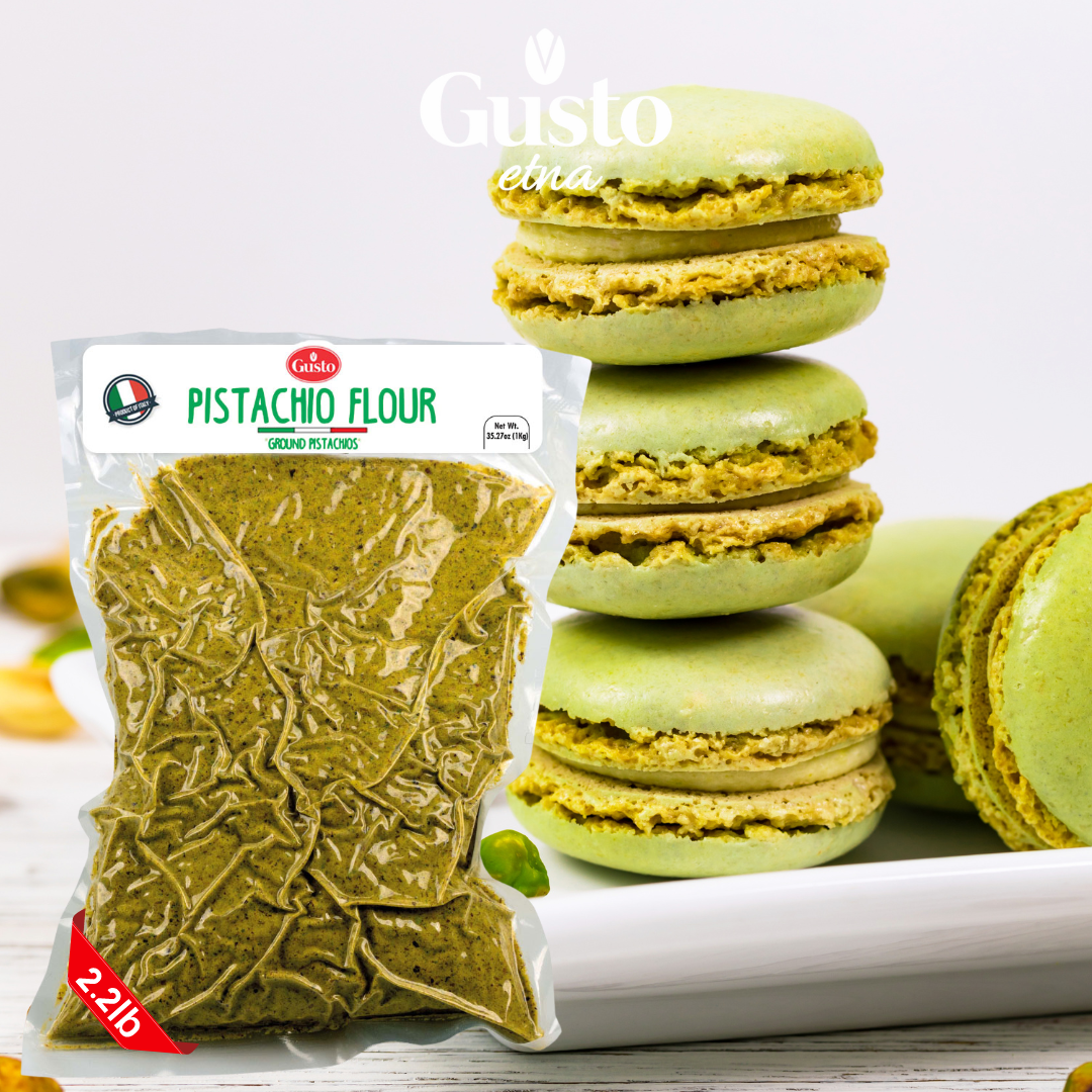 Pistachio flour for baking Gusto Etna